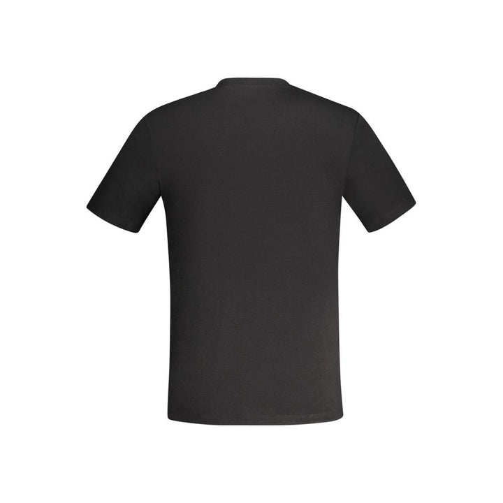 Guess Jeans Black Cotton Men’s T-shirt