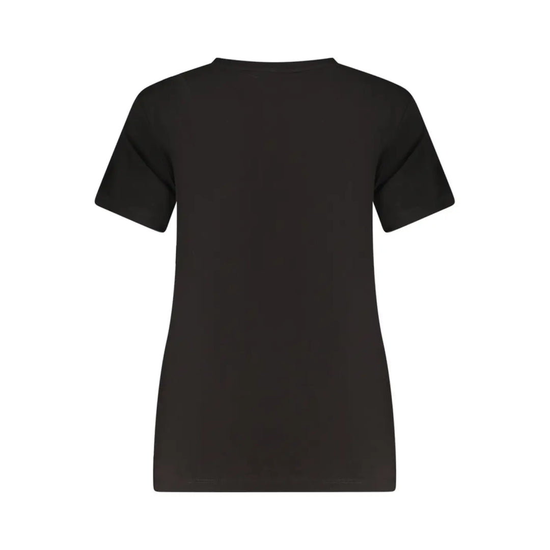 Guess Jeans Black Cotton Women T-shirt
