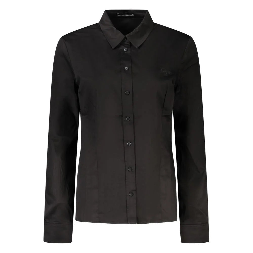 Guess Jeans Black Cotton Women’s Shirt