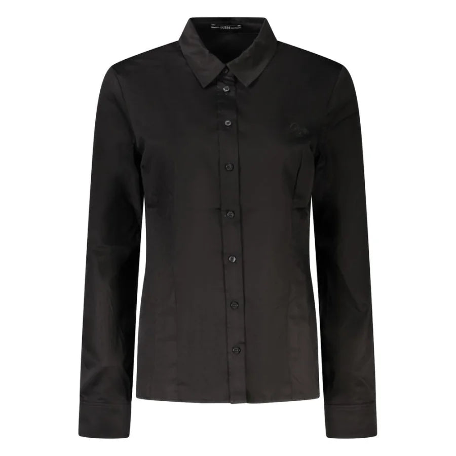 Guess Jeans Black Cotton Women’s Shirt
