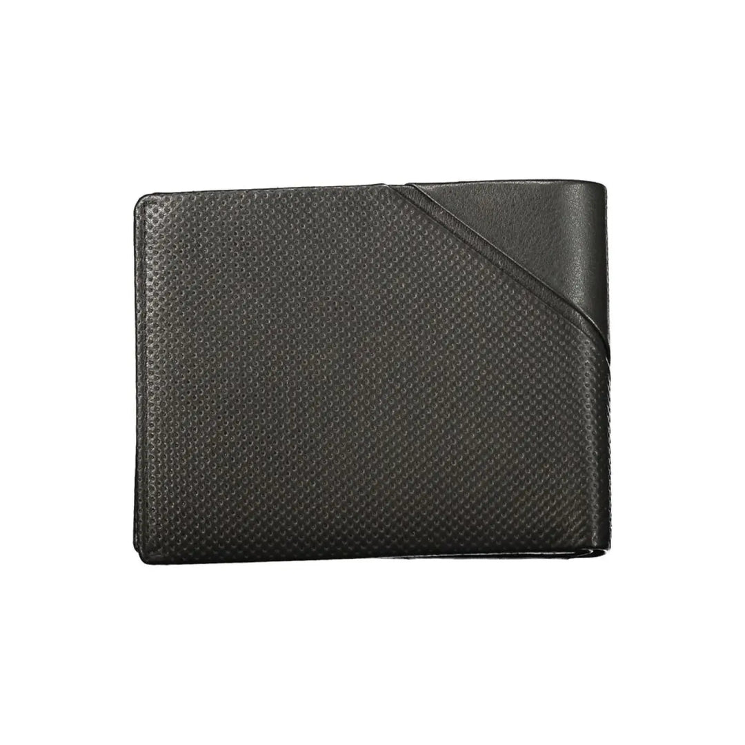 Guess Jeans Black Leather Men’s Wallet