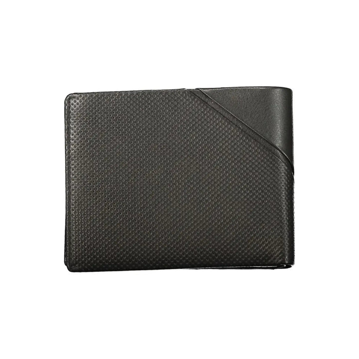 Guess Jeans Black Leather Men’s Wallet