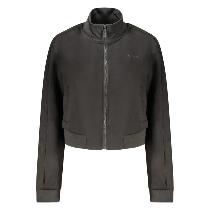 Guess Jeans Black Lyocell Womens Sweatshirt