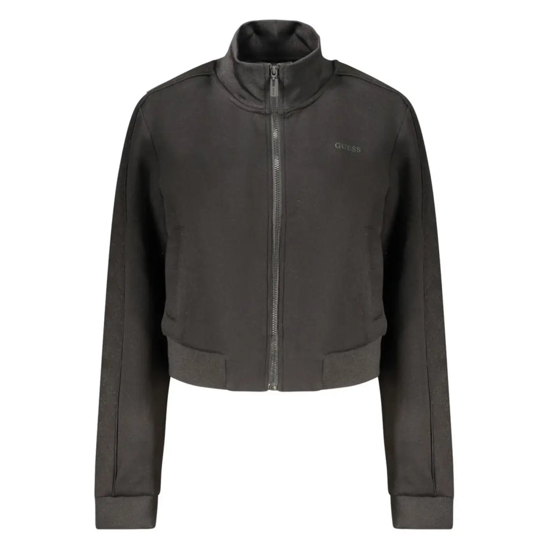 Guess Jeans Black Lyocell Womens Sweatshirt