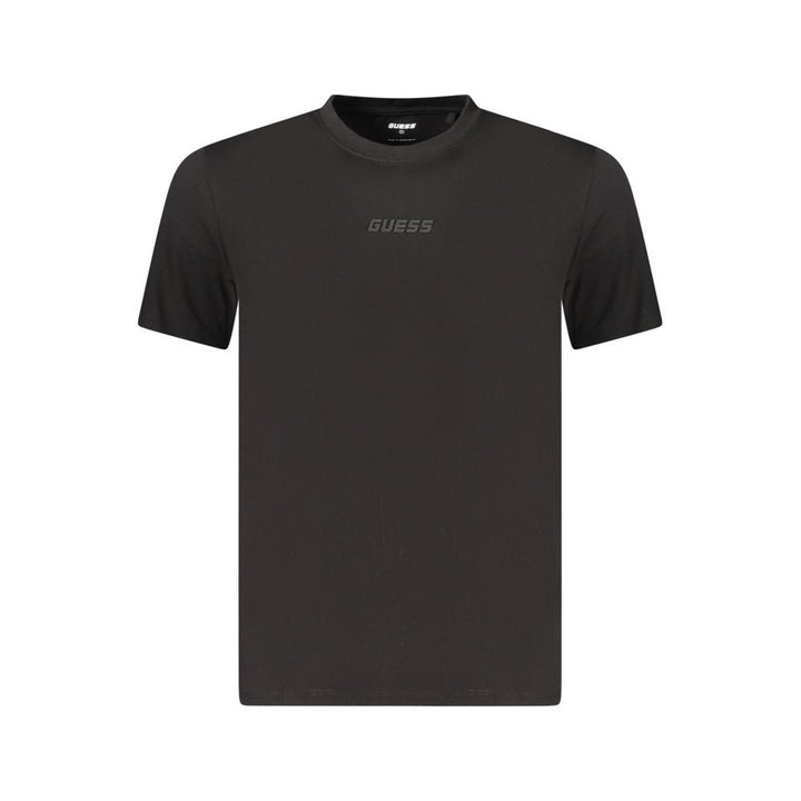Guess Jeans Black Organic Cotton Men T-shirt