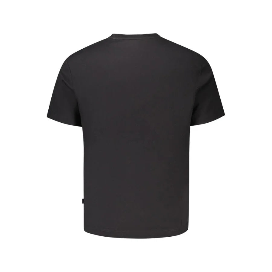 Guess Jeans Black Organic Cotton Men’s T-Shirt