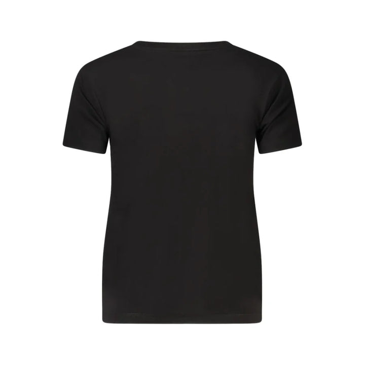 Guess Jeans Black Organic Cotton Women T-Shirt