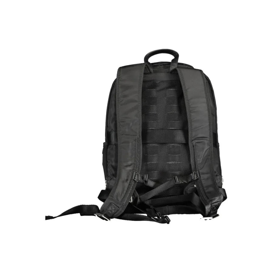 Guess Jeans Black Polyamide Men Backpack