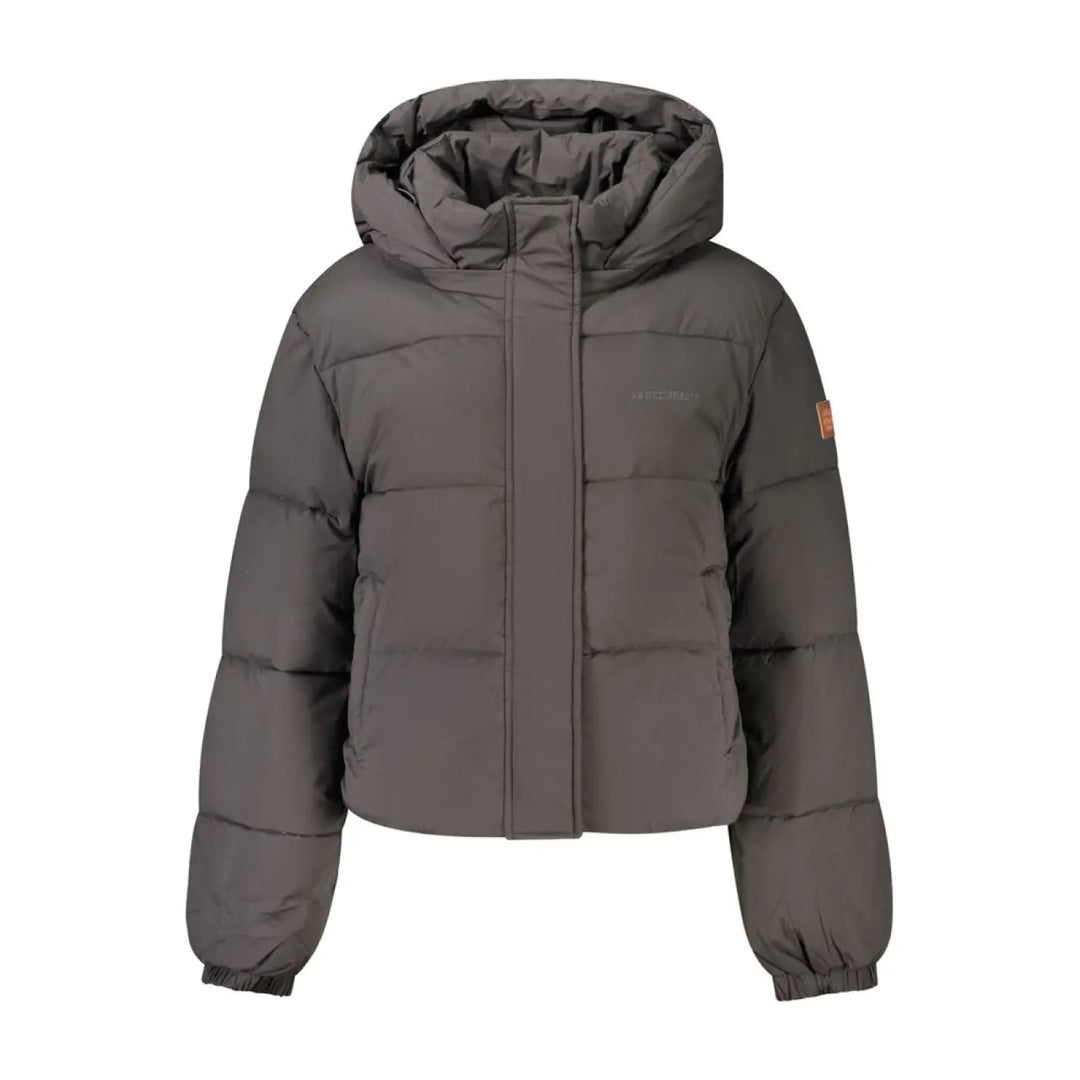 Guess Jeans Black Polyester Women’s Jacket