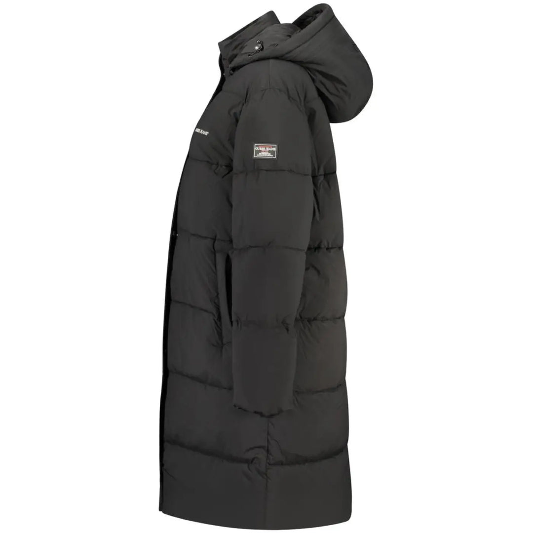 Guess Jeans Black Polyester Women’s Jacket