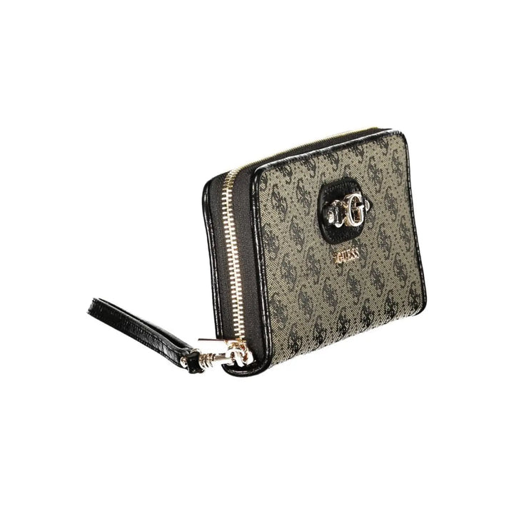 Guess Jeans Black Polyester Women’s Wallet