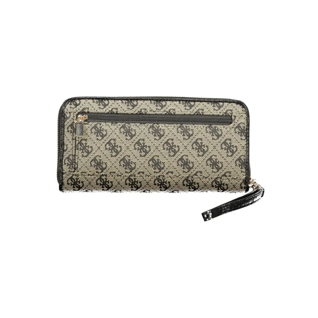 Guess Jeans Black Polyester Women’s Wallet