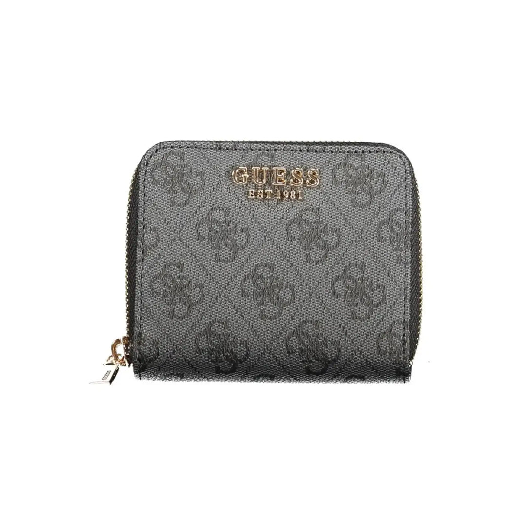 Guess Jeans Black Polyethylene Women Wallet