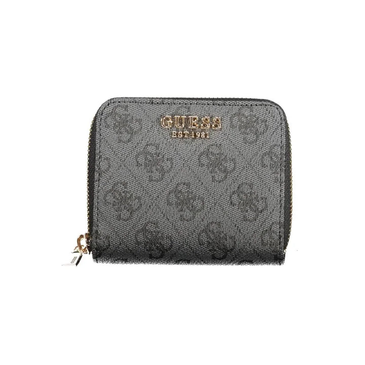 Guess Jeans Black Polyethylene Women Wallet