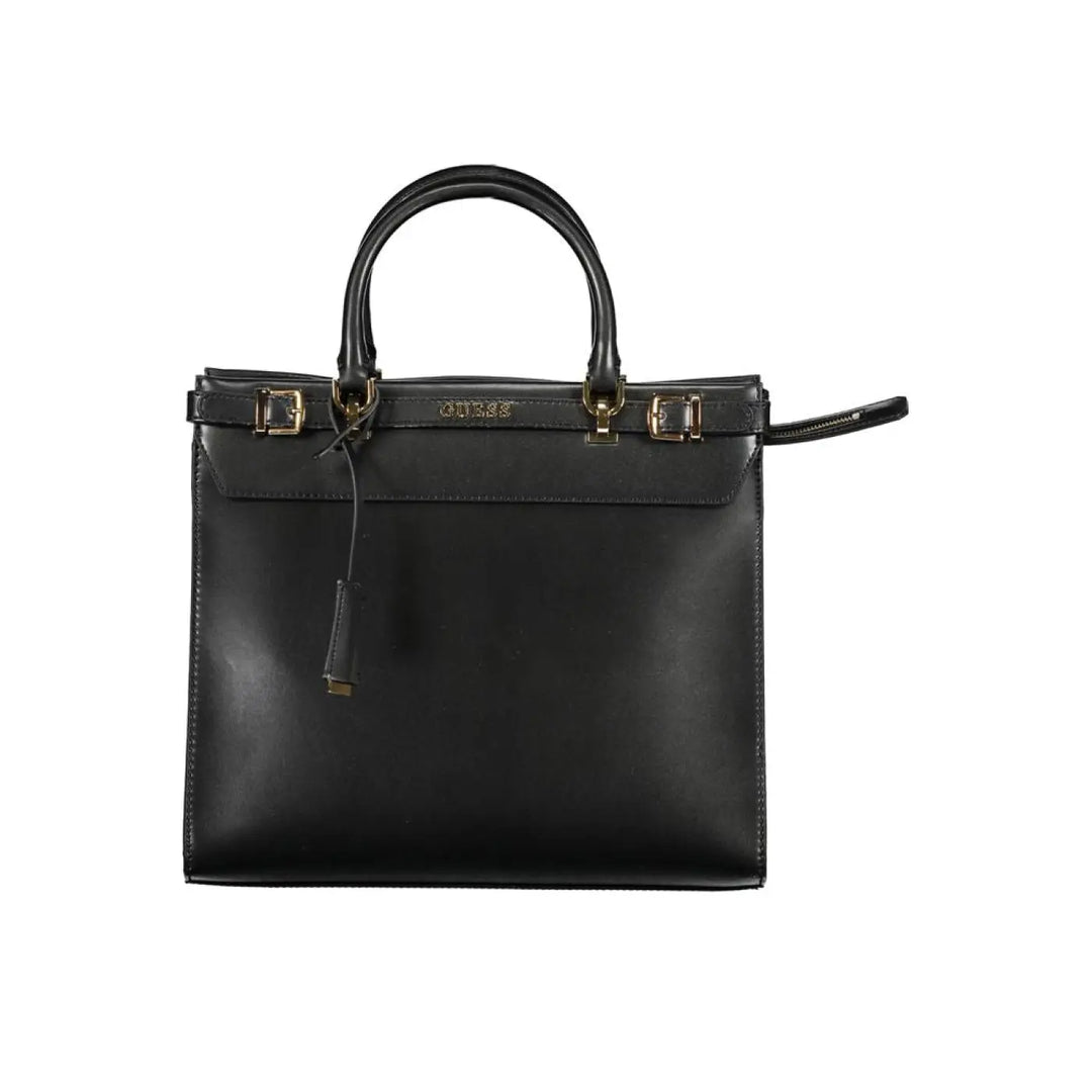 Guess Jeans Black Polyurethane Women Handbag