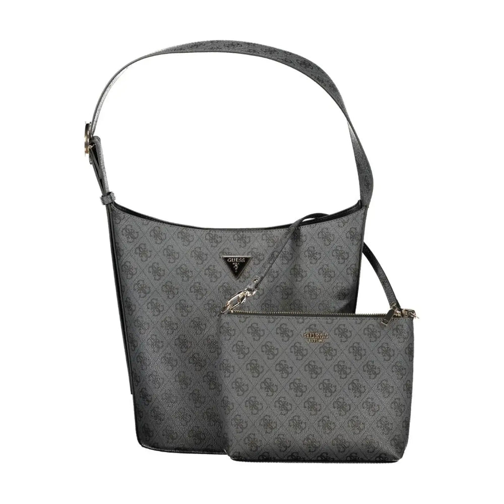 Guess Jeans Black Polyurethane Women Handbag