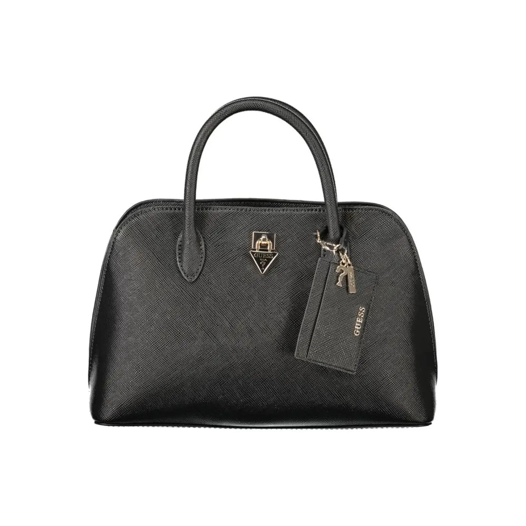Guess Jeans Black Polyurethane Women Handbag