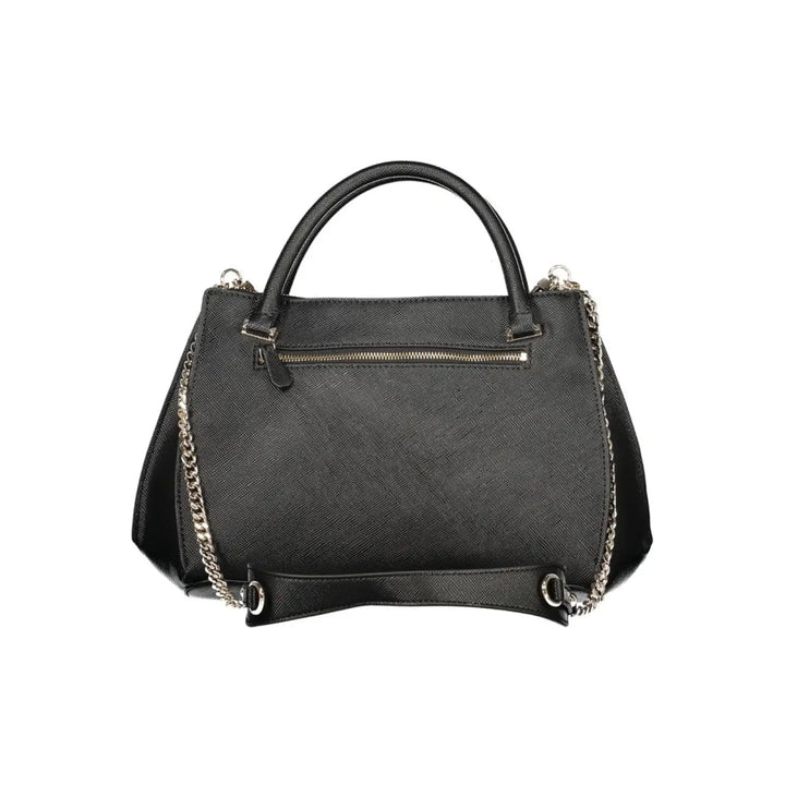 Guess Jeans Black Polyurethane Women Handbag