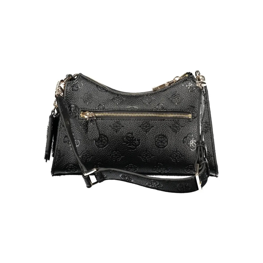 Guess Jeans Black Polyurethane Women Handbag