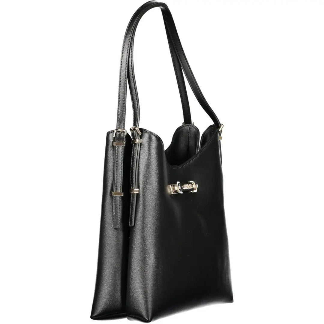 Guess Jeans Black Polyurethane Women Handbag