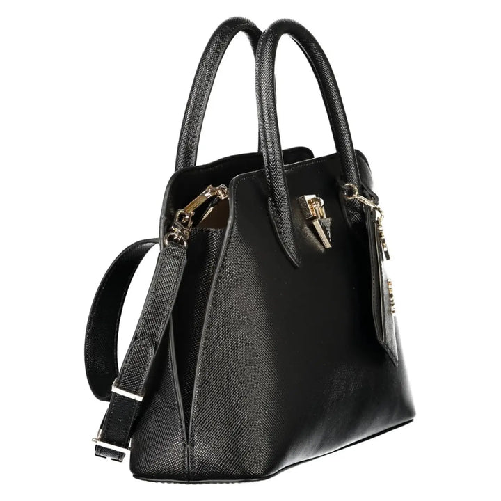 Guess Jeans Black Polyurethane Women Handbag