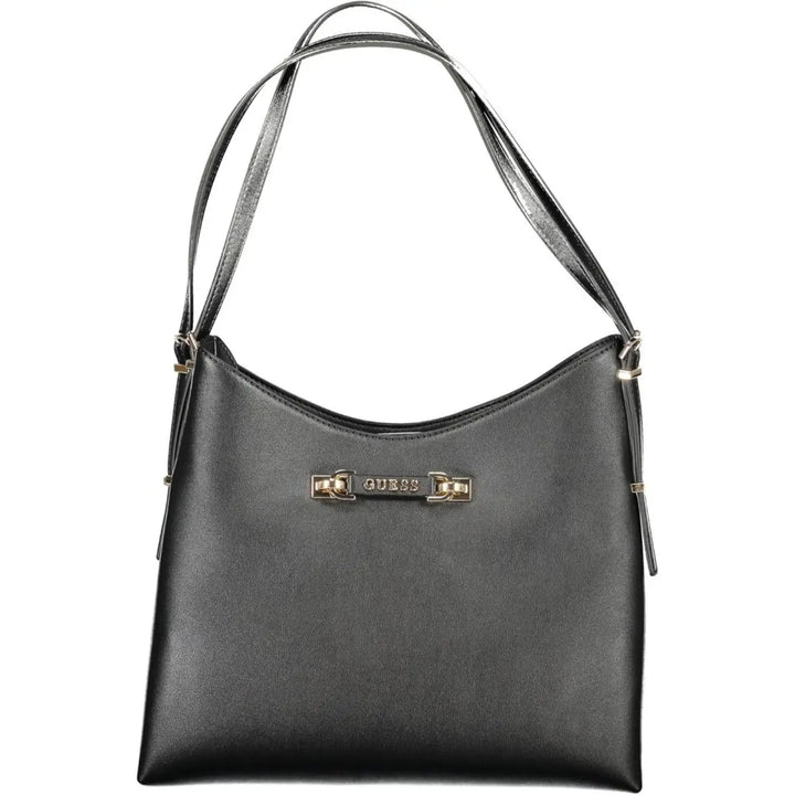 Guess Jeans Black Polyurethane Women Handbag