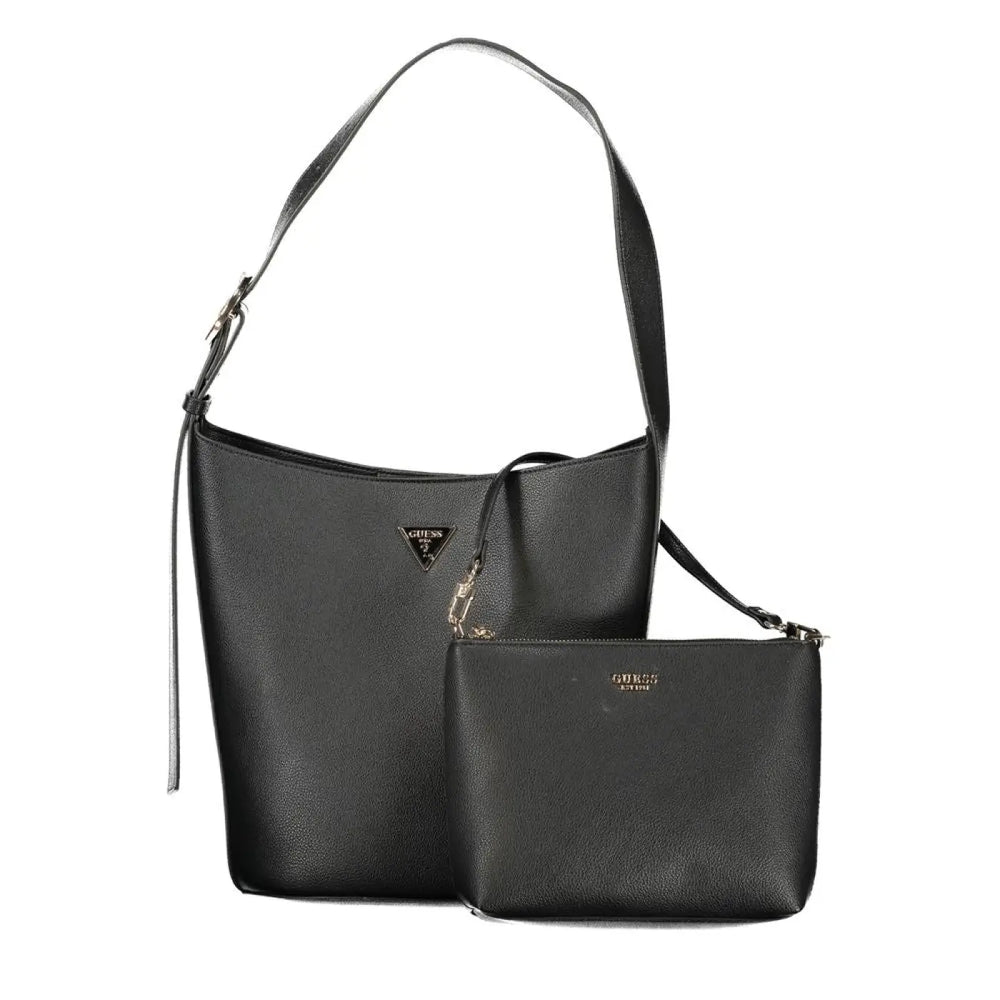 Guess Jeans - Black Polyurethane Women Handbag