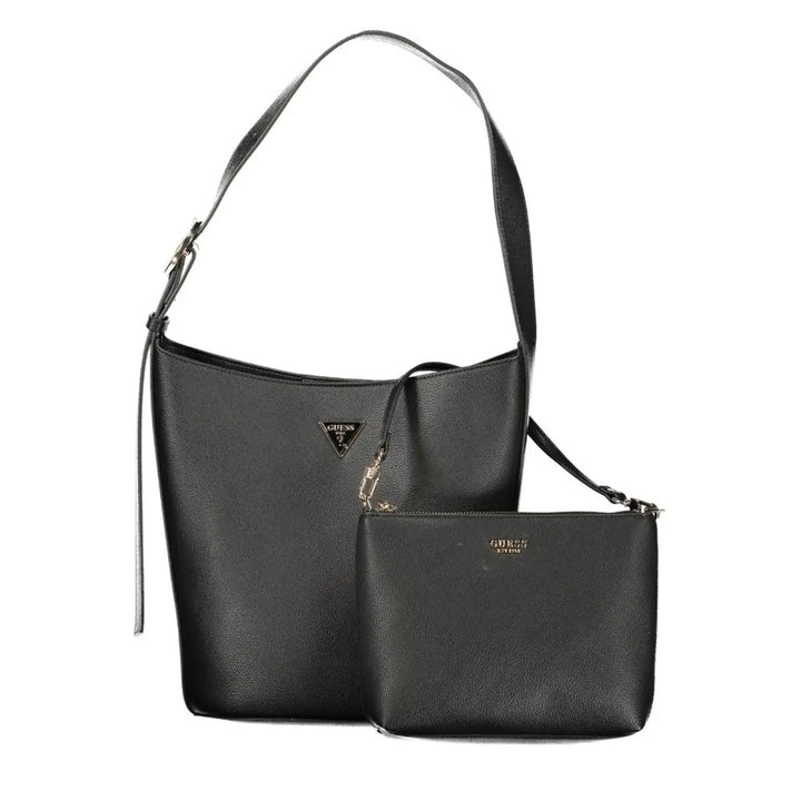 Guess Jeans - Black Polyurethane Women Handbag