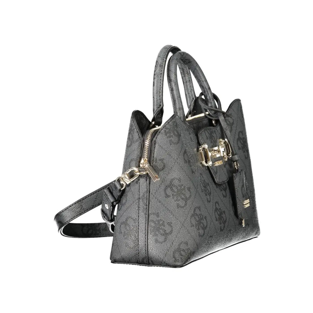 Guess Jeans ’Black Polyurethane Women Handbag’