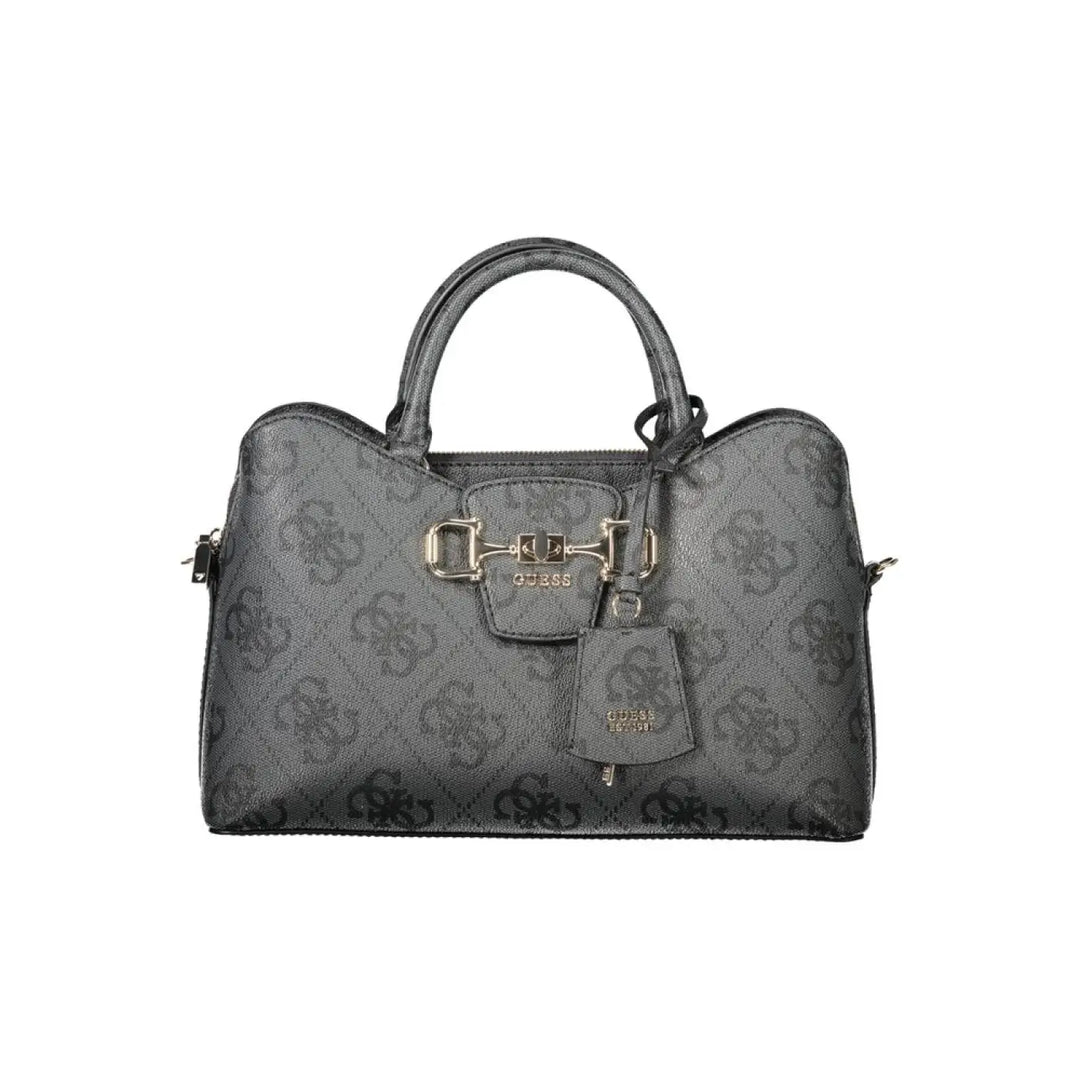 Guess Jeans ’Black Polyurethane Women Handbag’