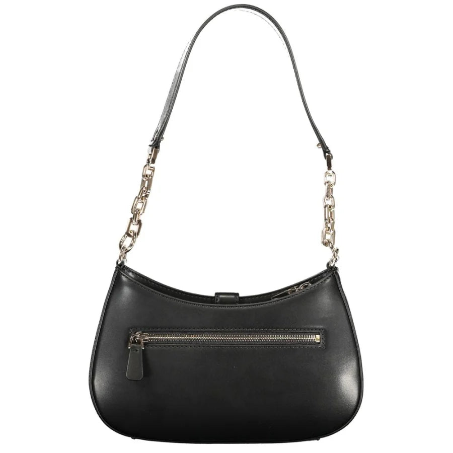 Guess Jeans Black Polyurethane Women Handbag