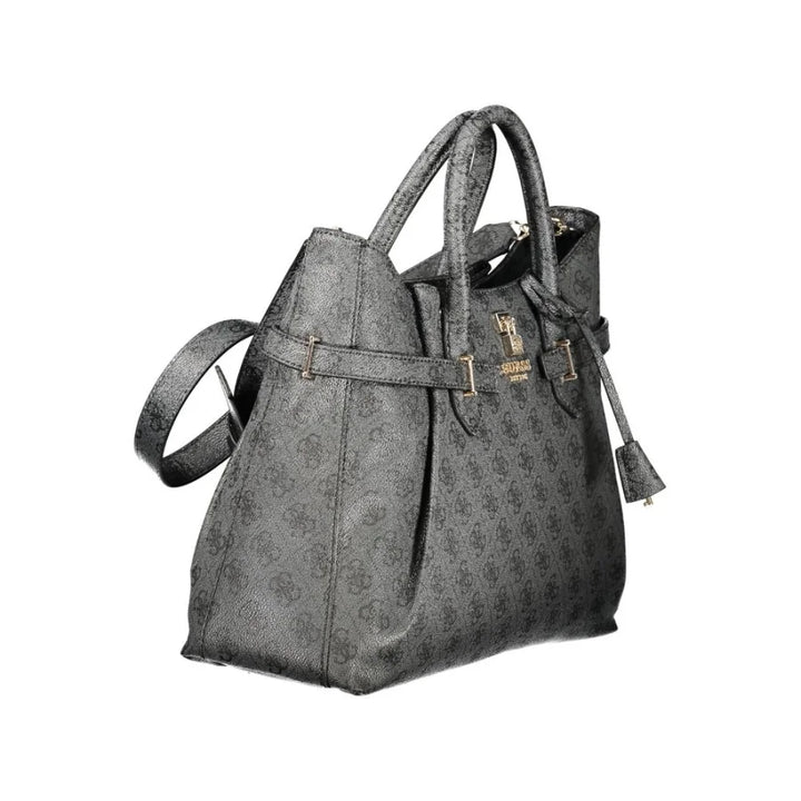 Guess Jeans Black Polyurethane Women Handbag