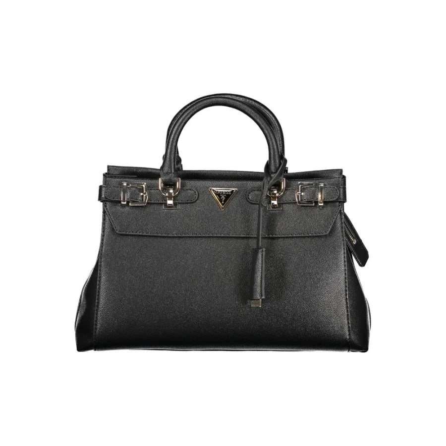 Guess Jeans Black Polyurethane Women Handbag