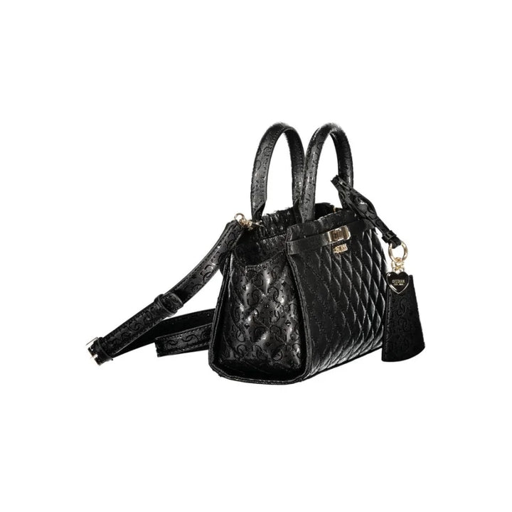 Guess Jeans Black Polyurethane Women Handbag