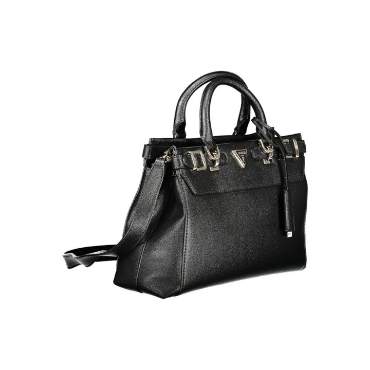 Guess Jeans Black Polyurethane Women Handbag