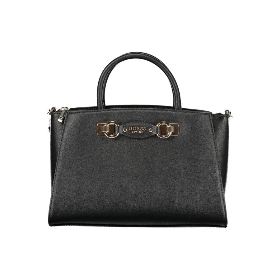 Guess Jeans - Black Polyurethane Women Handbag