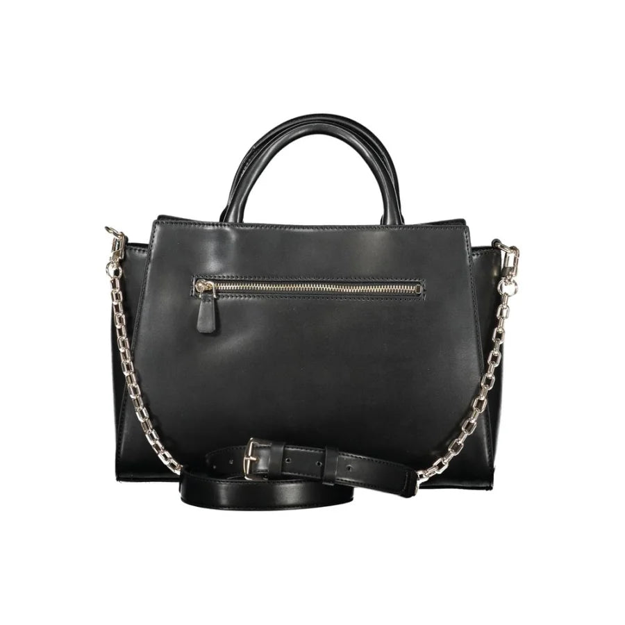 Guess Jeans Black Polyurethane Women Handbag