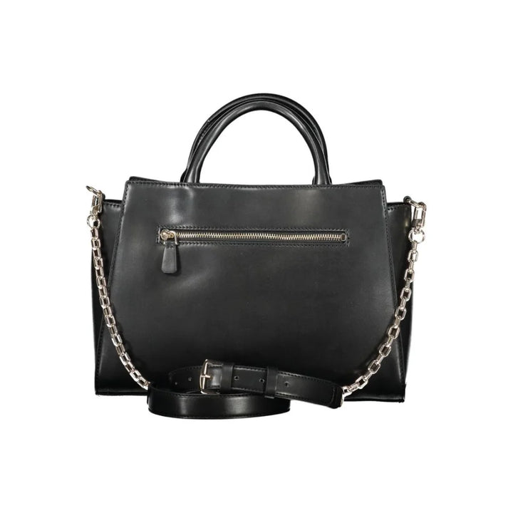 Guess Jeans Black Polyurethane Women Handbag