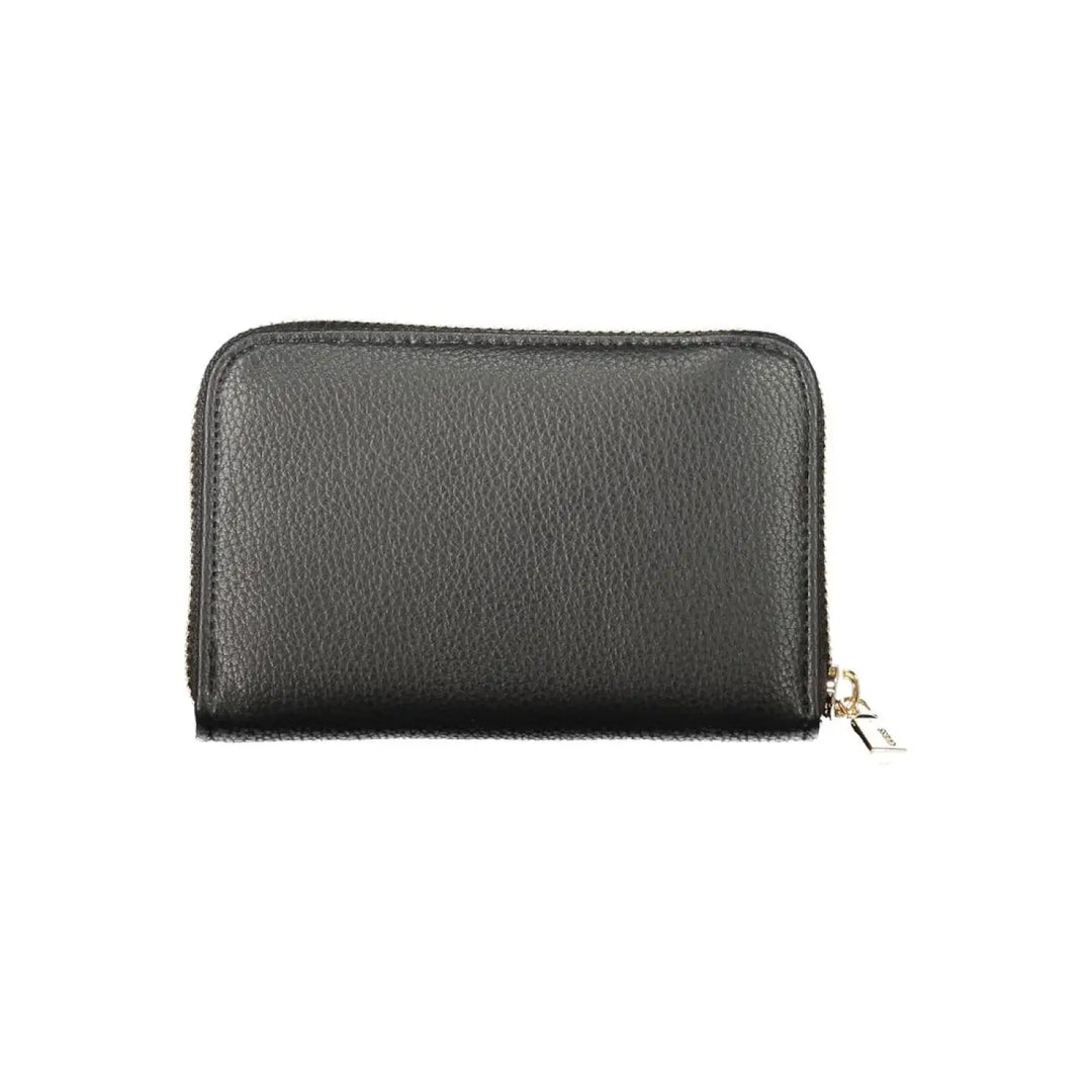 Guess Jeans Black Polyurethane Women Wallet
