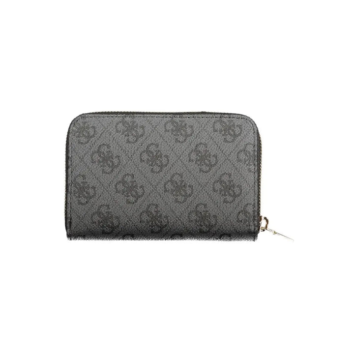 Guess Jeans Black Polyurethane Women Wallet