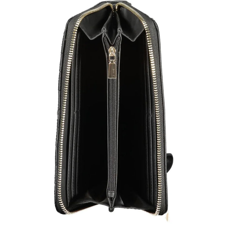 Guess Jeans Black Polyurethane Women Wallet