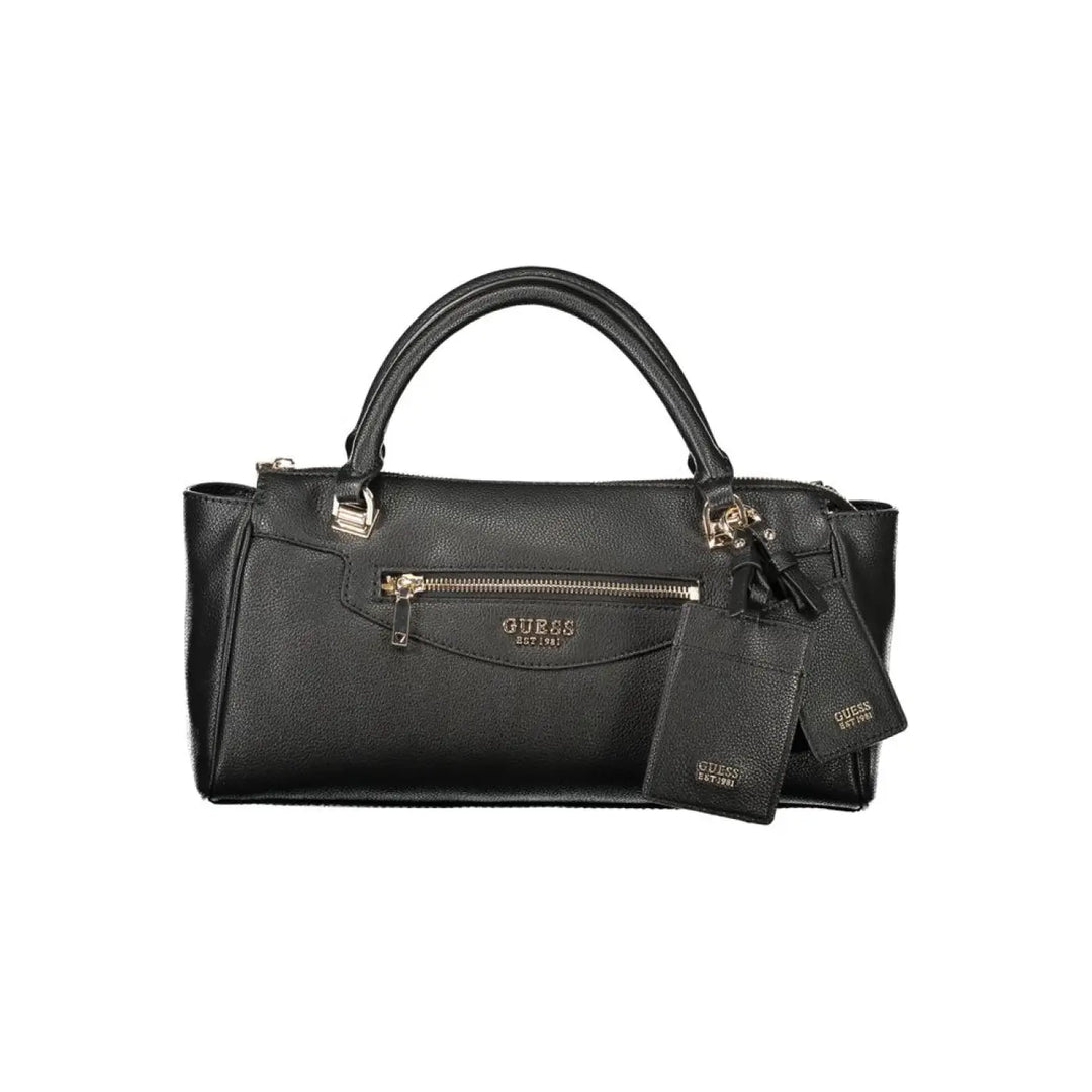 Guess Jeans Black Polyurethane Women’s Bag