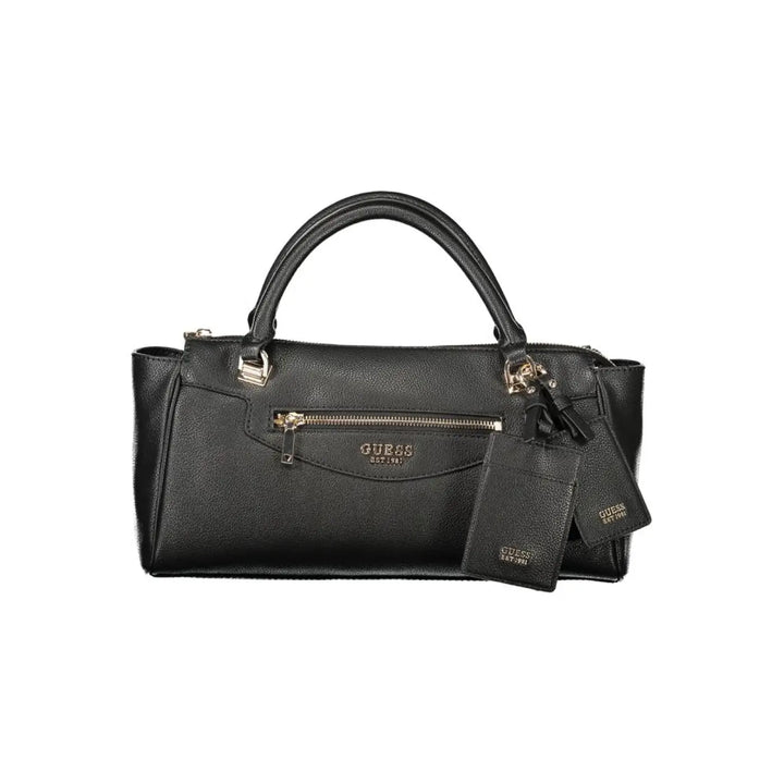 Guess Jeans Black Polyurethane Women’s Bag