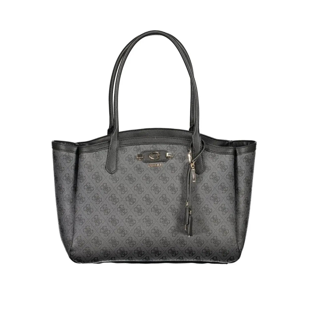 Guess Jeans Black Polyurethane Women’s Bag