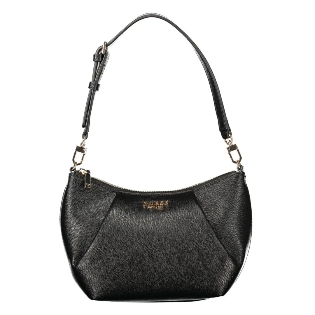 Guess Jeans Black Polyurethane Women’s Bag