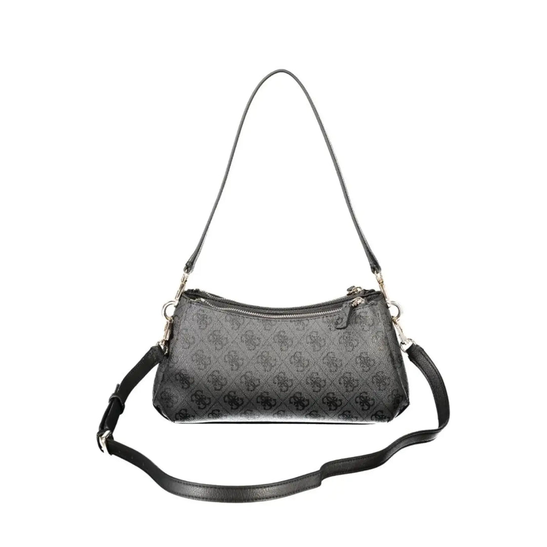 Guess Jeans Black Polyurethane Women’s Bag