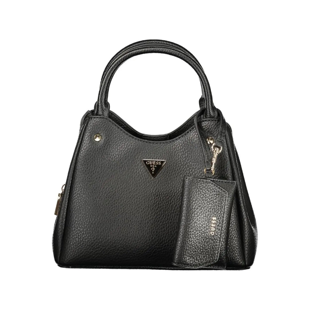 Guess Jeans Black Polyurethane Women’s Bag