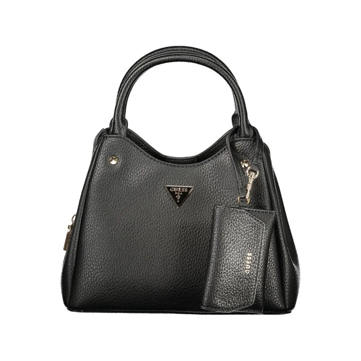 Guess Jeans Black Polyurethane Women’s Bag