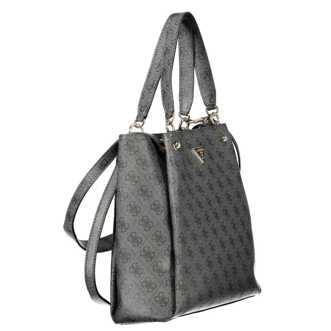 Guess Jeans Black Polyurethane Women’s Bag