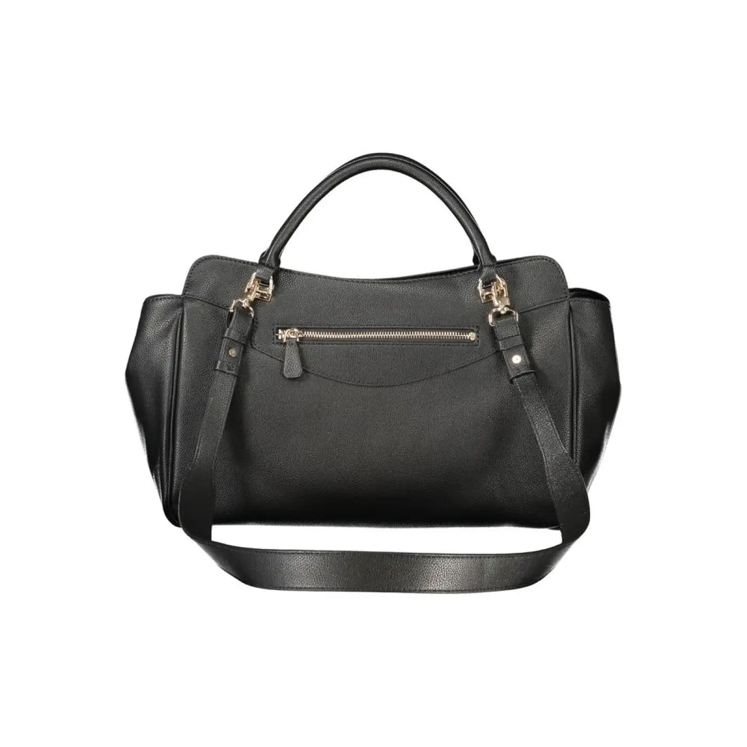 Guess Jeans Black Polyurethane Women’s Bag